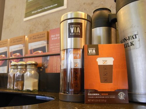 Starbucks VIA Ready Brew instant coffee
