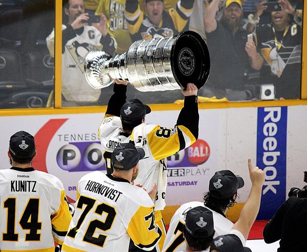 Sidney Crosby and the Pittsburgh Penguins repeat as Stanley Cup champions, June 2017.