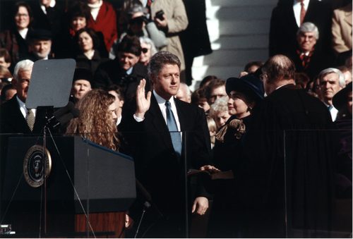 Bill Clinton inaugurated as 42nd US President