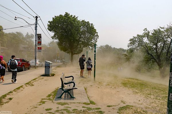 Wildfire smoke air-quality alerts