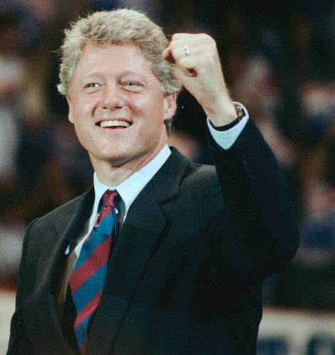 Bill Clinton defeats George H.W. Bush in presidential election