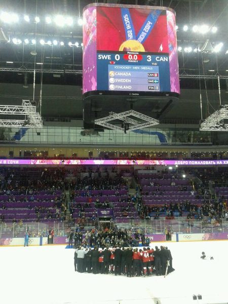 Canada wins gold in both men's and women's hockey at the Sochi Winter Olympics (February)