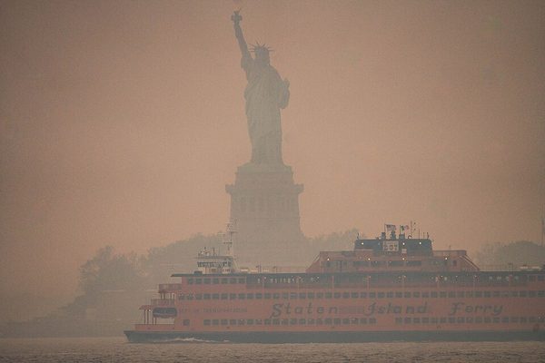 Canada's worst wildfire season on record blankets Toronto, Ottawa, Montreal and the US Northeast in smoke (June 2023)