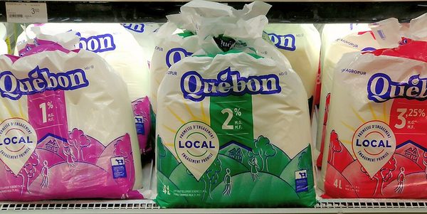 Milk in a bag
