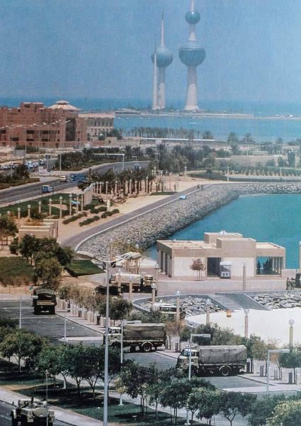 Iraq invades Kuwait, sending oil and gas prices climbing that fall (August 2)