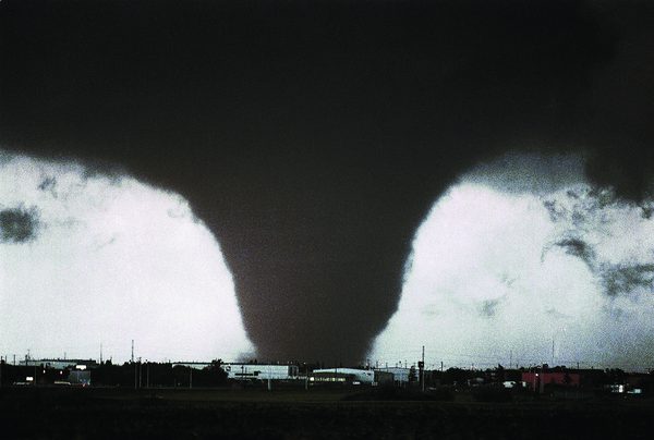 The Edmonton Tornado kills 27 people on July 31