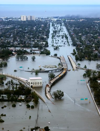 Hurricane Katrina devastates New Orleans and the Gulf Coast