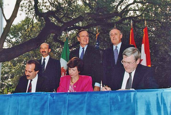 NAFTA takes effect