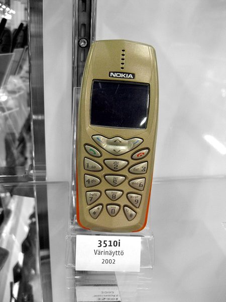 the Nokia 3510i