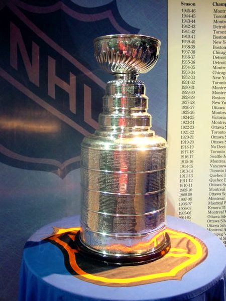 The Montreal Canadiens win their 23rd Stanley Cup, defeating the Calgary Flames