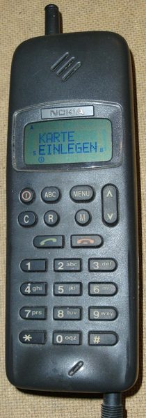 the Nokia GSM mobile