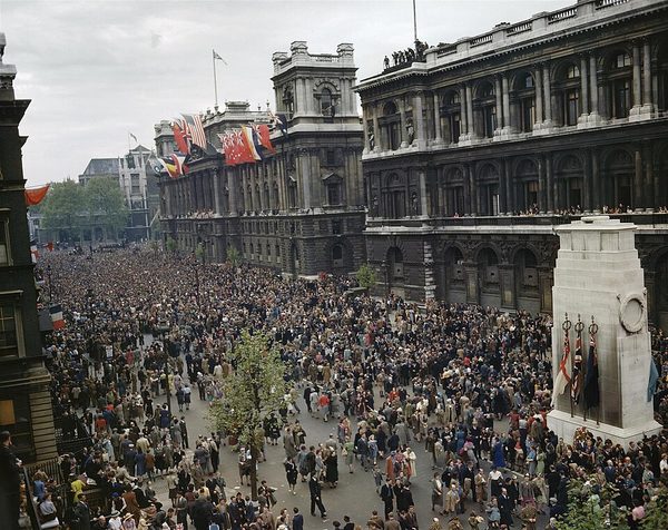 Britain marks the 50th anniversary of VE Day