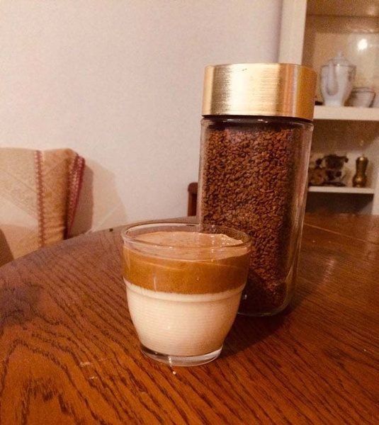 Dalgona / whipped coffee