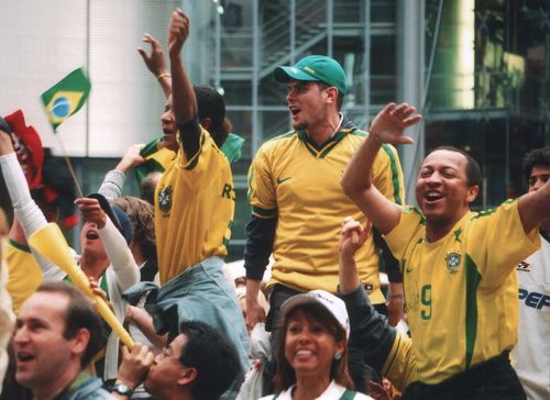 Brazil wins the FIFA World Cup in Korea/Japan