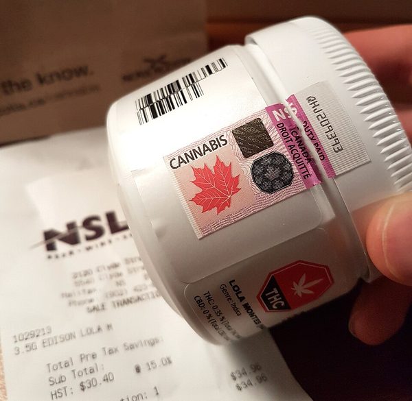 Legal recreational cannabis