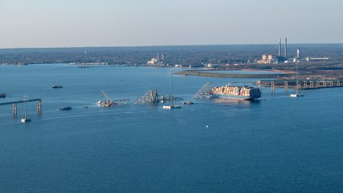 Baltimore's Francis Scott Key Bridge collapses after ship strike