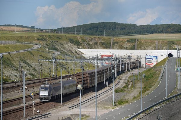 The Channel Tunnel opens, linking Britain to France by rail