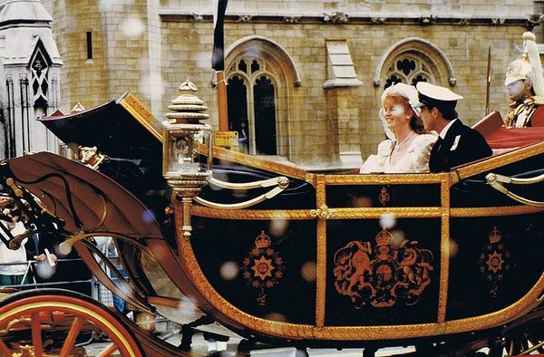Prince Andrew weds Sarah Ferguson at Westminster Abbey