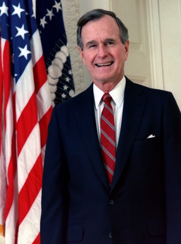 George H.W. Bush wins the US presidential election