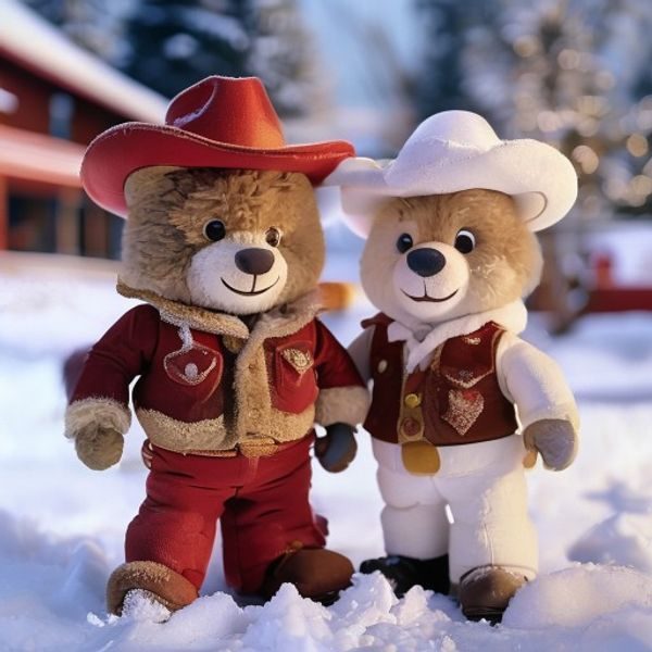 Hidy & Howdy Olympic mascots
