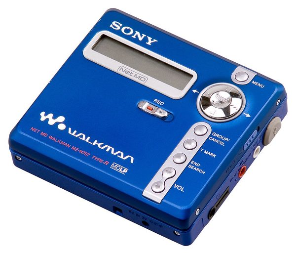 MiniDisc Walkman