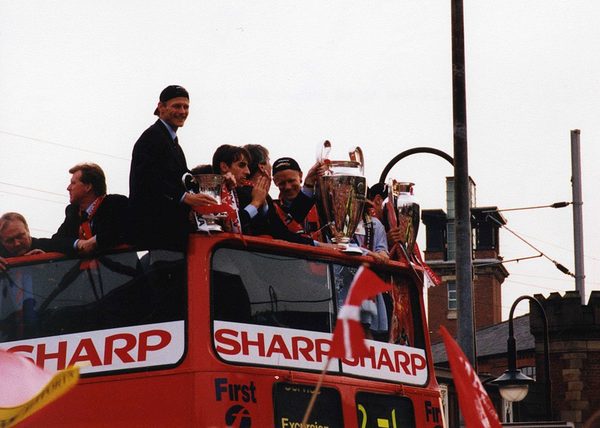 Manchester United complete the historic Treble