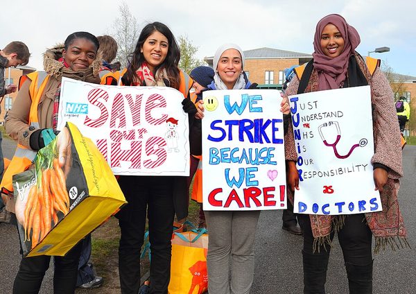 Waves of strikes hit the NHS, railways and schools