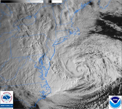 Hurricane Sandy devastates the US Northeast