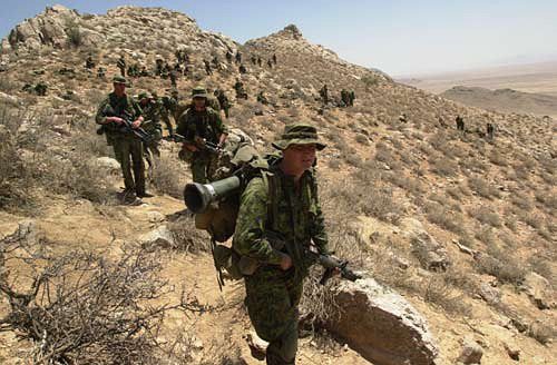 Canada commits troops to the US-led war in Afghanistan in the weeks after 9/11.
