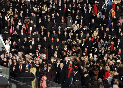 Barack Obama inaugurated as 44th US President