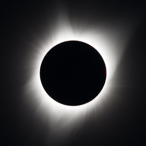 A rare solar eclipse crosses North America, watched partially from Canadian backyards, August 21, 2017.