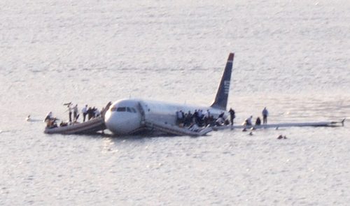 US Airways Flight 1549 'Miracle on the Hudson' landing