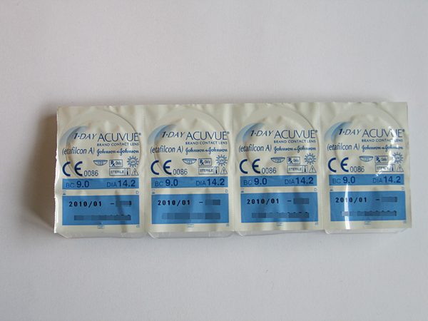 disposable contact lenses