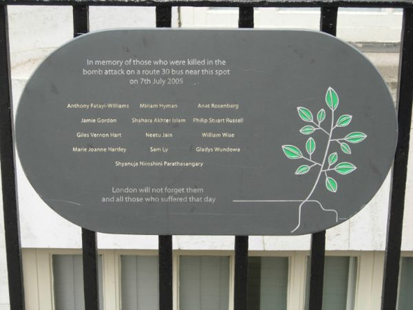 The 7/7 London bombings kill 52 the day after the 2012 Olympic win