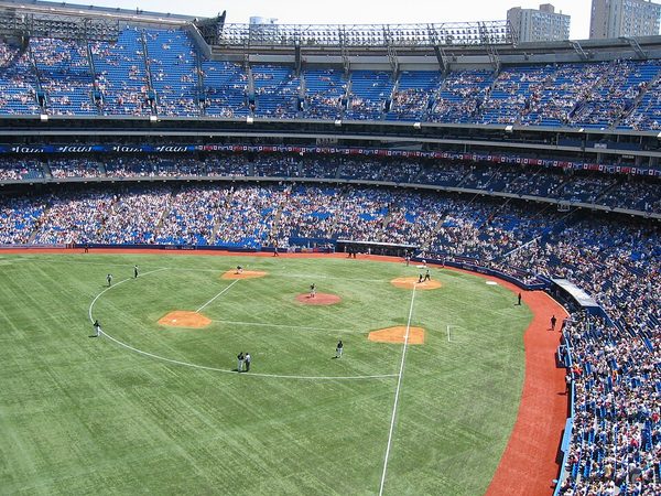 The Toronto Blue Jays become the first team outside the U.S. to win the World Series