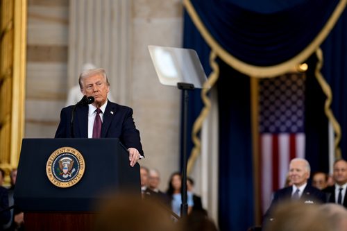 Donald Trump inaugurated as 45th US President