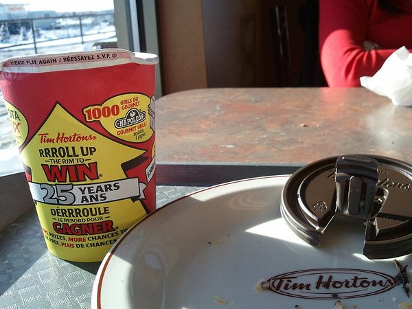 Tim Hortons coffee