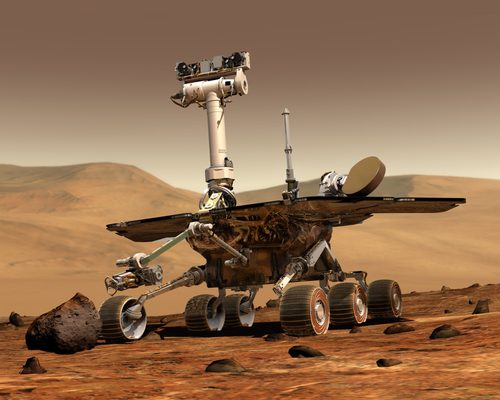 NASA's Spirit and Opportunity rovers land on Mars