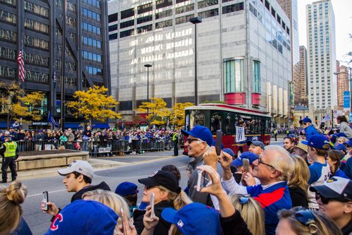 Chicago Cubs win the World Series, ending a 108-year drought