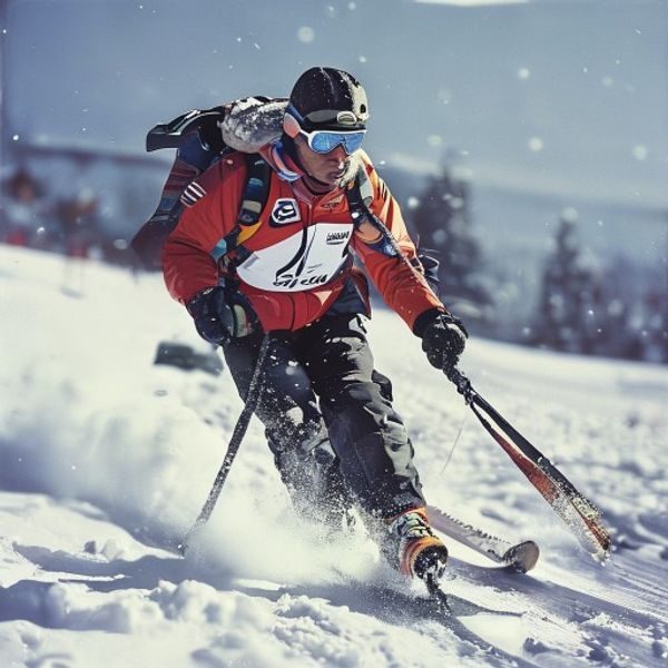 Myriam Bédard wins two Olympic biathlon golds at the Lillehammer Games