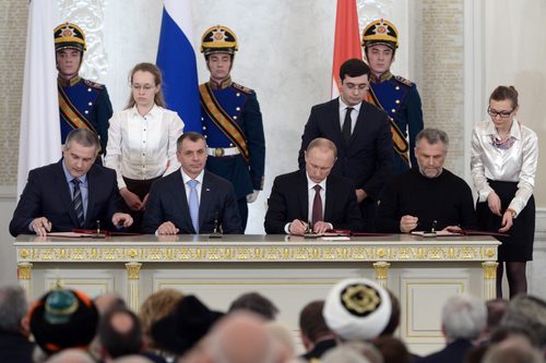 Russia annexes Crimea