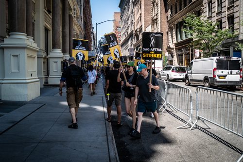 Hollywood writers and actors strike shuts down film and TV