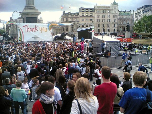 London wins the bid to host the 2012 Olympic Games